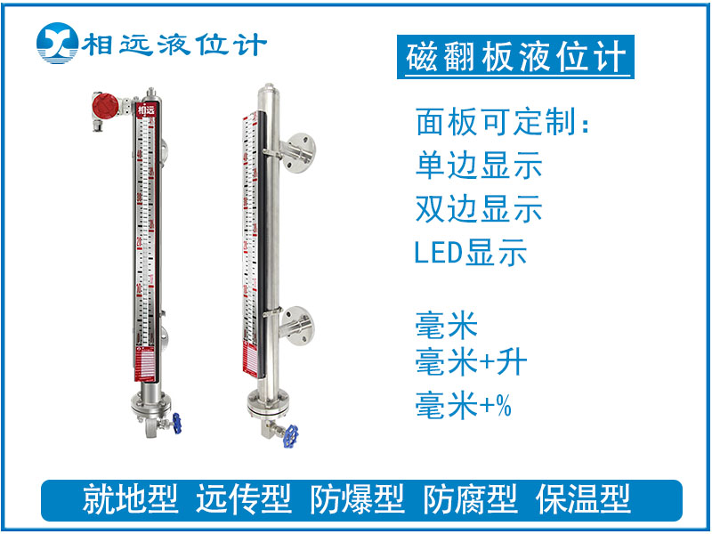 磁翻板液位計(jì)面板刻度可以顯示容積或者百分比嗎？